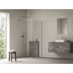   Ravak Walk-In Air Wall 120 zuhanykabin krómhatású+transparent
