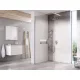 Ravak Walk-In Wall Szett 120, zuhanykabin krómhatású+transparent