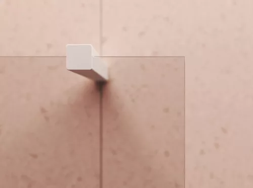 Ravak Walk-In Wall Szett 120, zuhanykabin matt fehér+transparent