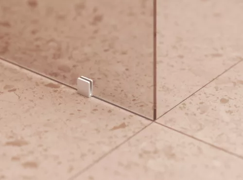 Ravak Walk-In Wall Szett 140, zuhanykabin matt fehér+transparent