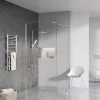 Ravak Walk-In Wall Szett 150, zuhanykabin krómhatású+transparent