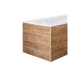 Ravak Oldallap MDF 80 B tölgy