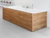 Ravak Oldallap MDF 80 J tölgy