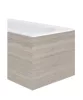 Ravak Oldallap MDF 80 J szaténfa