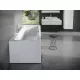 Ravak Oldallap MDF 75 B fehér