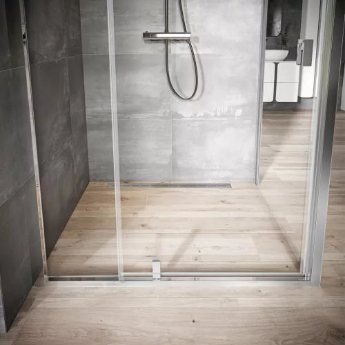 OZ Ravak Runway 85 zuhanyfolyóka rozsdamentes acél