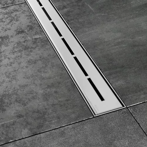 OZ Ravak Runway 75 zuhanyfolyóka rozsdamentes acél