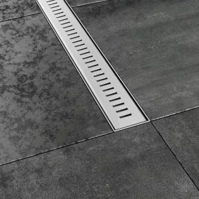   OZP Ravak Zebra 850 zuhanyfolyóka, műanyag, új matt ráccsal