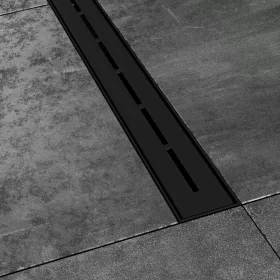OZ Ravak Runway 75 zuhanyfolyóka fekete
