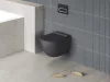 Ravak Uni Chrome WC RimOff fekete