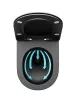 Ravak Uni Chrome WC RimOff fekete