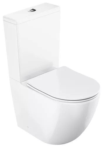 Ravak Optima RimOff monoblokkos WC fehér