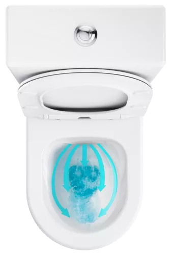 Ravak Optima RimOff monoblokkos WC fehér