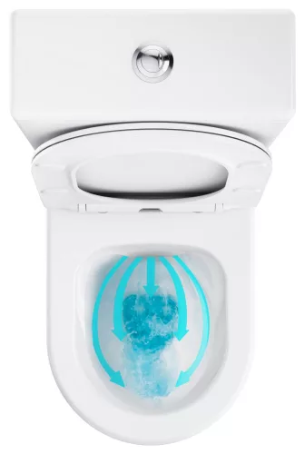 Ravak Optima RimOff monoblokkos WC fehér