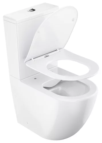 Ravak Optima RimOff monoblokkos WC fehér