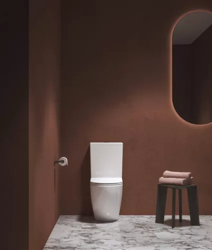 Ravak Optima RimOff monoblokkos WC fehér