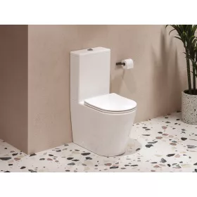 Ravak Elegant RimOff monoblokkos WC fehér