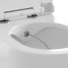 Ravak WC Uni Chrome RimOff és bidé fúvókával, fehér