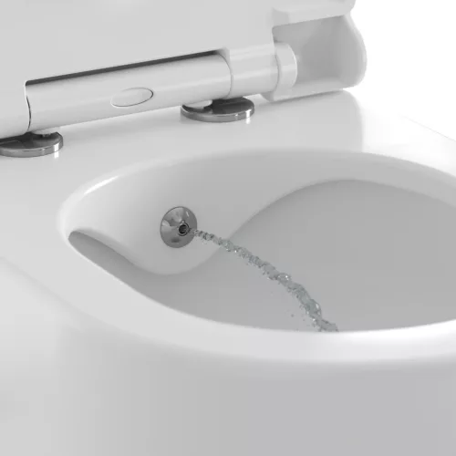 Ravak WC Uni Chrome RimOff és bidé fúvókával, fehér