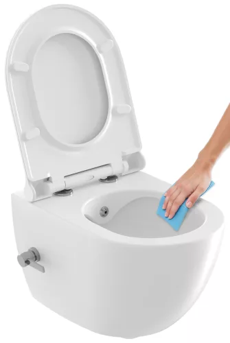 Ravak WC Uni Chrome RimOff és bidé fúvókával, fehér