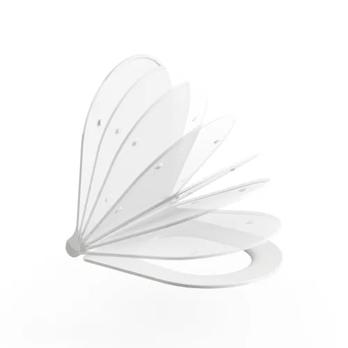 Ravak WC Uni Chrome RimOff és bidé fúvókával, fehér