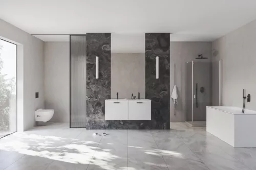 Ravak WC Uni Chrome RimOff és bidé fúvókával, fehér