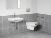 Ravak Safe Rim fali WC szett, fehér