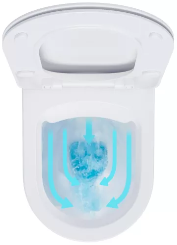 Ravak Endo RimOff fali WC, fehér