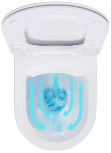 Ravak Endo RimOff fali WC, fehér
