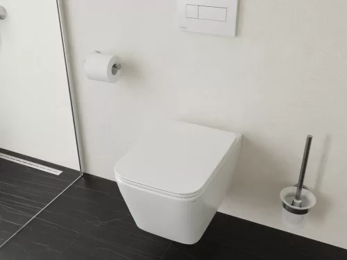 Ravak Classic II/Natural RimOff fali WC szett, fehér