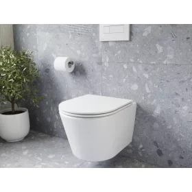 Ravak Flow RimOff fali WC szett, fehér