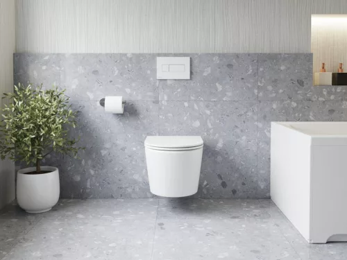 Ravak Flow RimOff fali WC szett, fehér