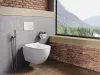 Ravak Uni Chrome RimOff fali WC, ülökével, fehér