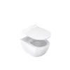 Ravak Uni Chrome RimOff fali WC, ülökével, fehér