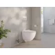 Ravak Chrome AquaSpin fali WC, ülökével, fehér
