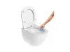 Ravak Chrome AquaSpin fali WC, ülökével, fehér