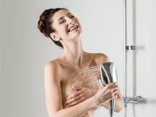 Ravak Termo 300 zuhanyoszlop, termosztátos csapteleppel TE 092.00CR/WH, króm/fehér