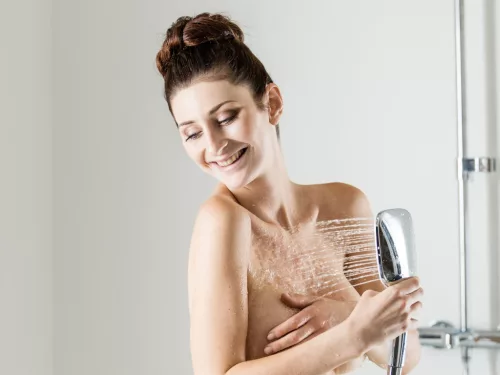 Ravak Termo 300 zuhanyoszlop, termosztátos csapteleppel TE 092.00CR/WH, króm/fehér