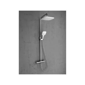   Ravak Termo 300 zuhanyoszlop termosztátos csapteleppel TE 093.00CR/WH, króm/fehér