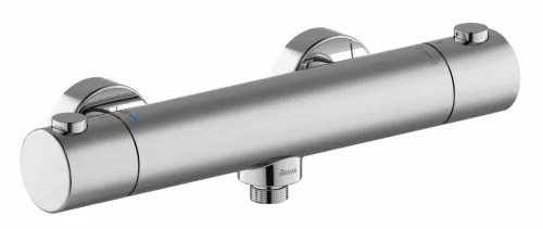 Ravak Puri termoszátos fali zuhanycsaptelep 150 mm PU 033.00CR, króm