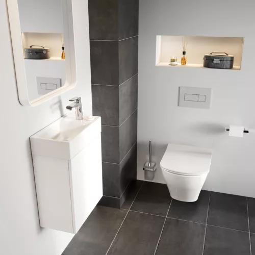 Ravak Flat álló mosdócsaptelep leeresztő nélkül FL 014.00CR , króm