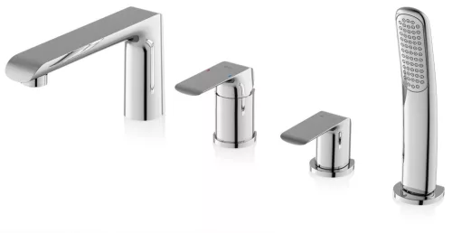 Ravak Flat kádperemr csaptelep szett FL 026.00CR, króm