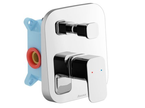 Ravak 10° Free falba süllyesztett csaptelep váltóval TD F 065.00CR, króm, R-boxhoz