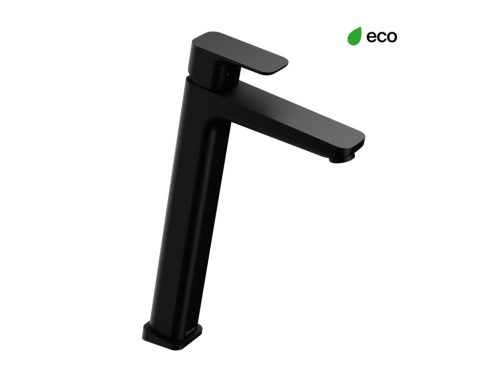 Ravak 10° Free álló mosdócsaptelep leeresztő nélkül, 333 mm TD F 015.20BLM, matt fekete