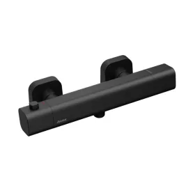   Ravak 10° Free Termosztátos zuhanycsaptelep szett nélkül TD F 033.20BLM, matt fekete