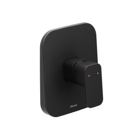   Ravak 10° Free fekete falba süllyesztett csaptelep váltó nélkül TD F 066.20BLM, matt fekete, R-boxhoz