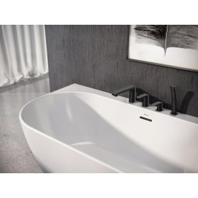   Ravak Flat kádperem csaptelep szett FL 026.20BLM, matt fekete