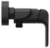 Ravak Flat zuhanycsaptelep 150 mm FL 032.20BLM, matt fekete
