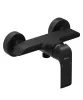 Ravak Flat zuhanycsaptelep 150 mm FL 032.20BLM, matt fekete