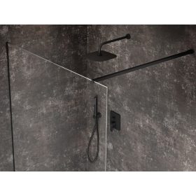   Ravak Flat falba süllyesztett csaptelep váltóval FL 065.20BLM, matt fekete (KIZÁRÓLAG R-box Varival)